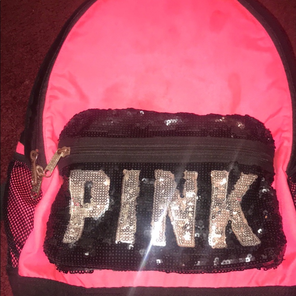 PINK VICTORIA SECRET BACKPACK